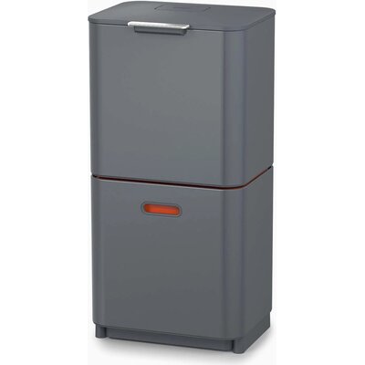 Kosz na śmieci JOSEPH JOSEPH Totem Max 60L Grafitowo-pomarańczowy