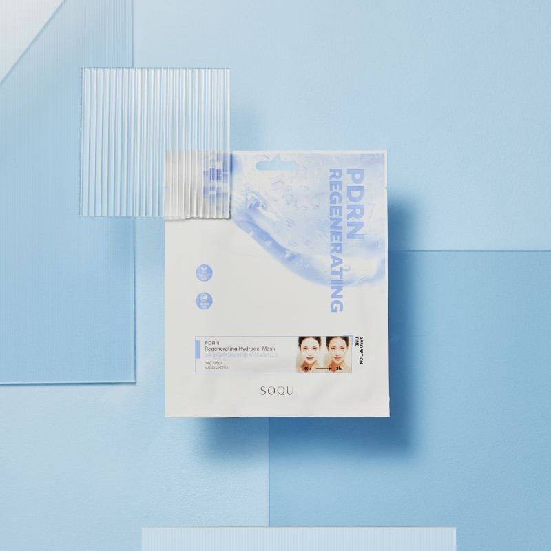 Soqu PDRN Regenerating hydrożelowa maska do twarzy, 34 g