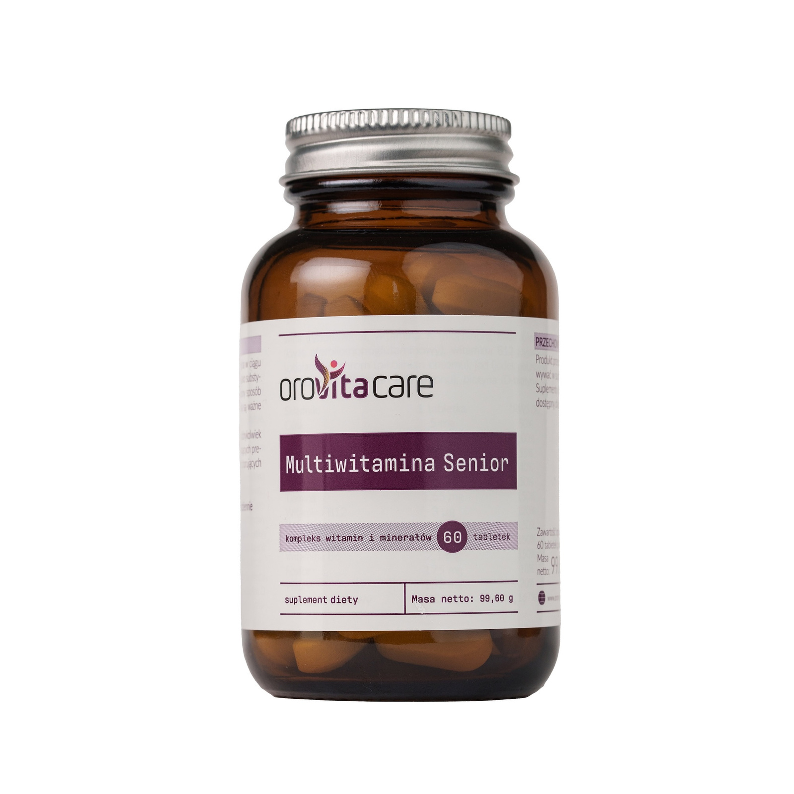 Oromed Orovitacare Multiwitamina Senior suplement diety, 60 tabl./1 opak.