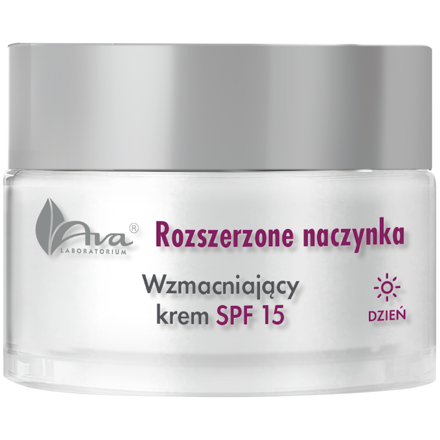 Ava Rozszerzone Naczynka krem do twarzy SPF15, 50 ml