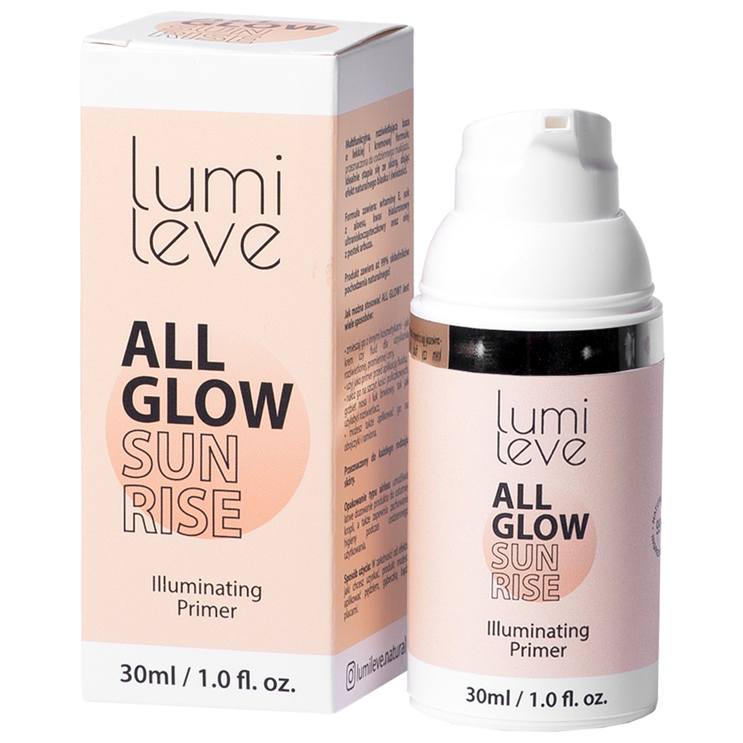 Lumileve All Glow rozświetlacz Sunrise, 30 ml