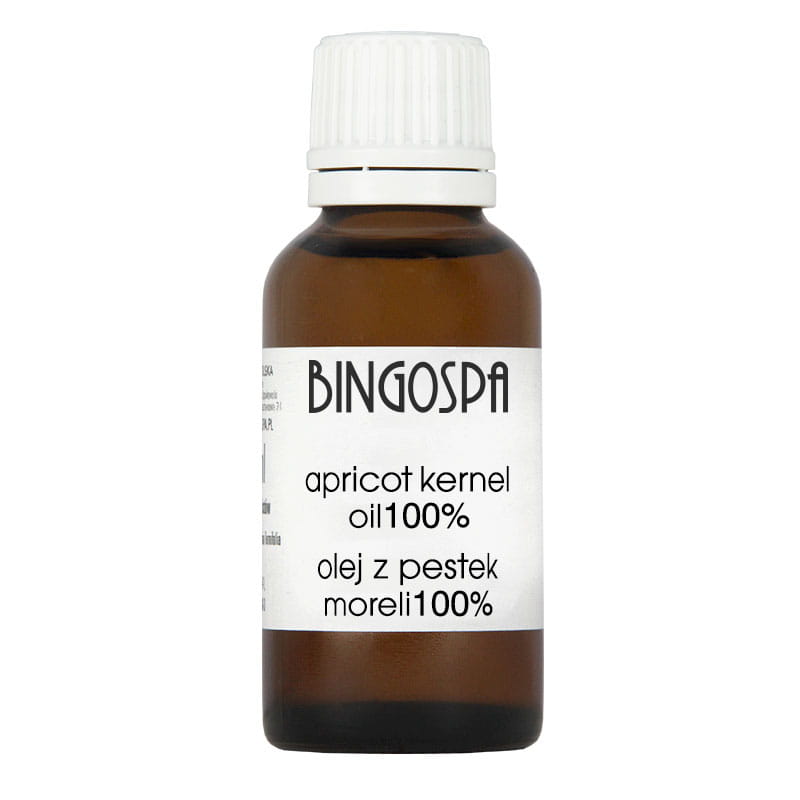 Bingospa olej z pestek moreli 100%, głębokie nawilżenie, 30 ml
