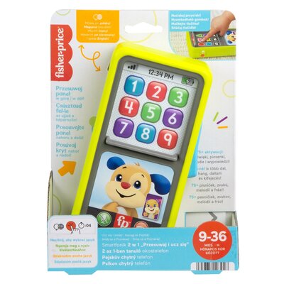 Zabawka edukacyjna FISHER PRICE Ucz się i śmiej! Smartfonik 2w1 HNL43