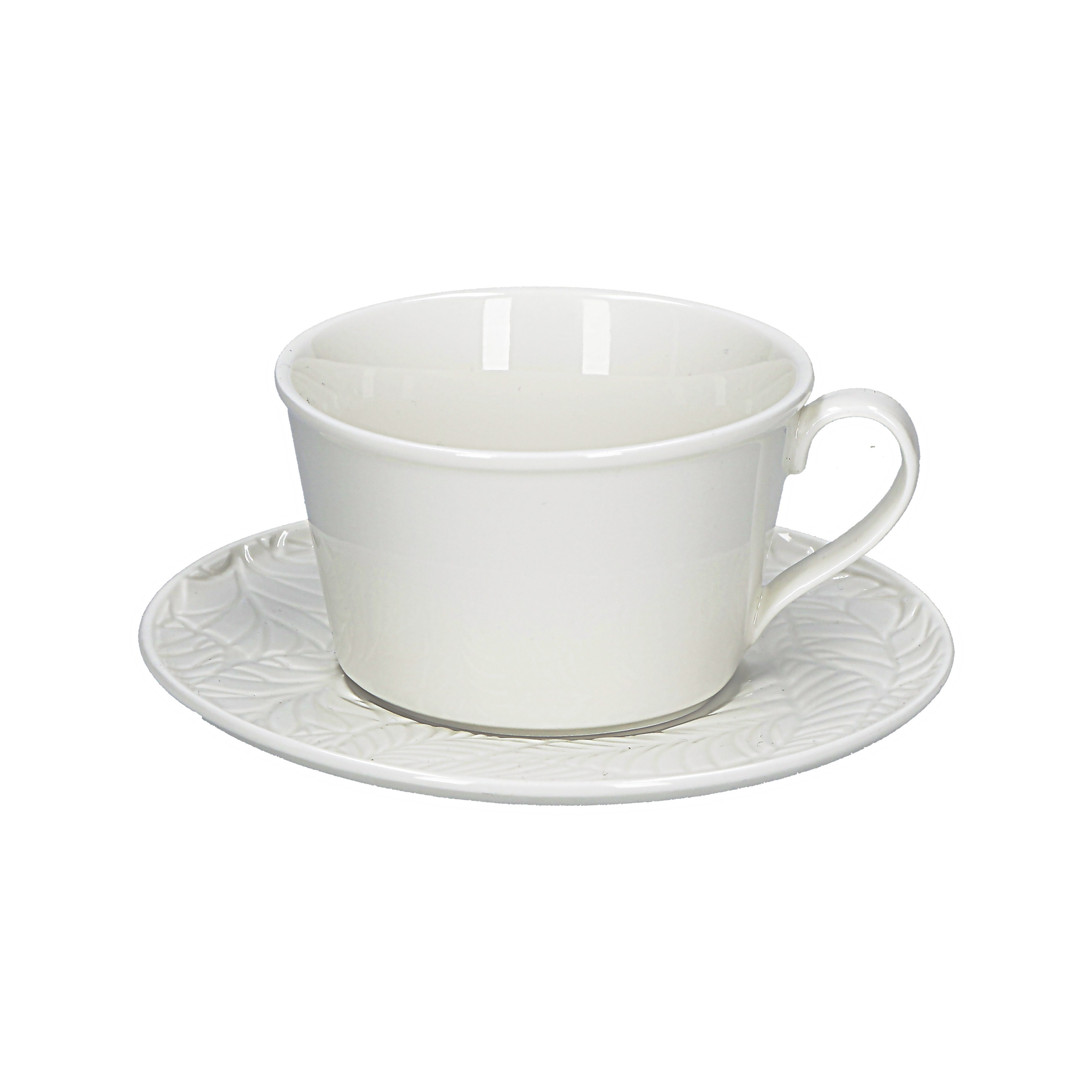 La Porcellana Bianca - Zestaw 6 filiżanek do herbaty ze spodkiem 180 ml Bosco