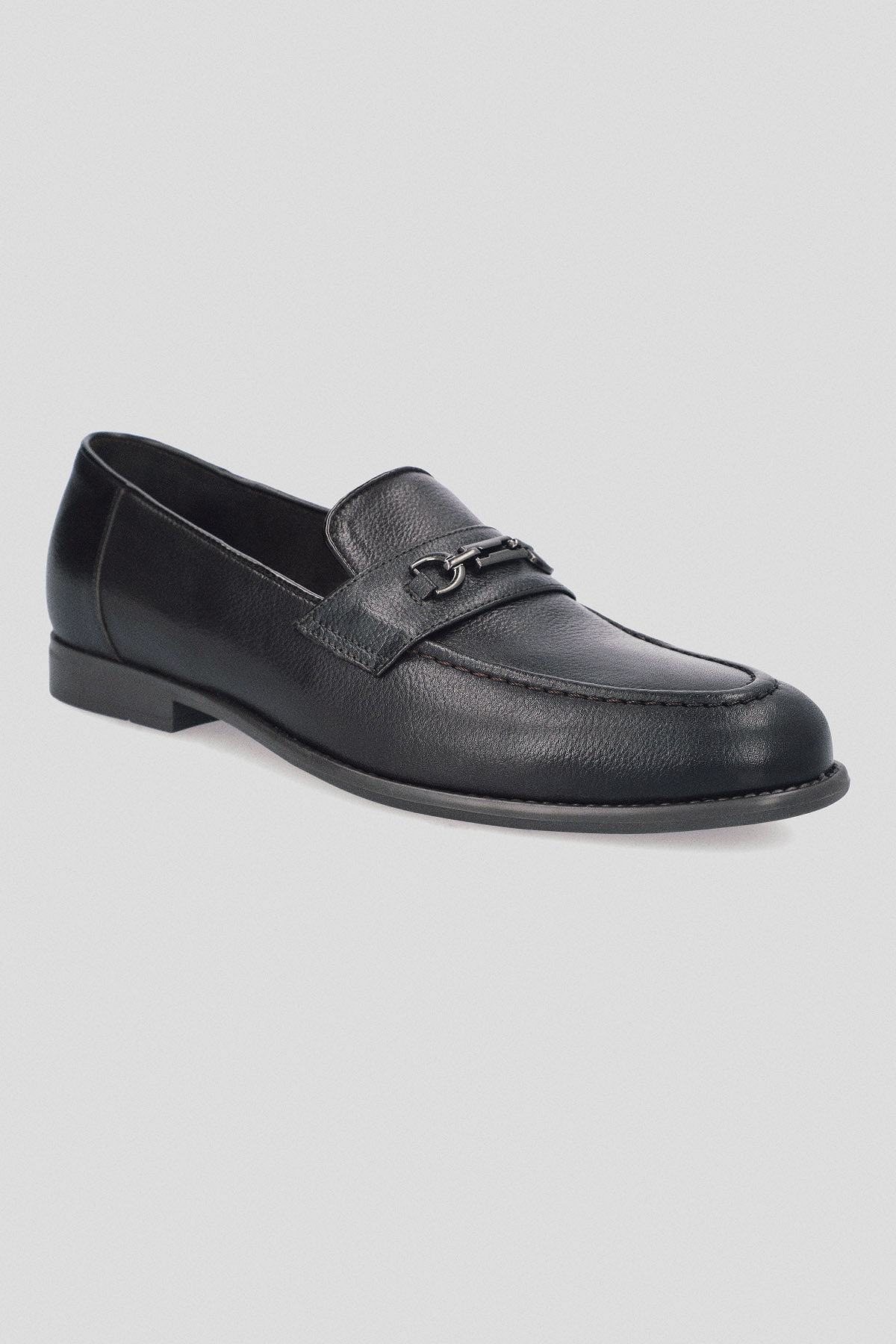 Lancerto Buty Loafersy Roxbury Ciemnobrązowe