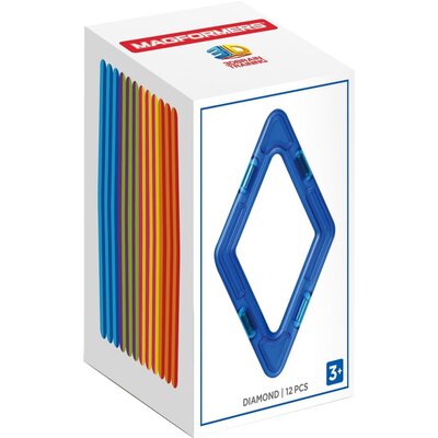 Klocki magnetyczne MAGFORMERS Romby 005-713012