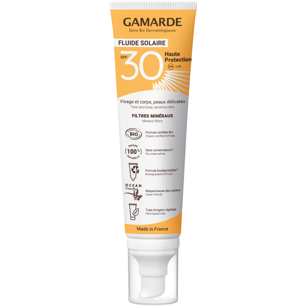 Gamarde emulsja do opalania z SPF30 do twarzy i ciała, 100 ml