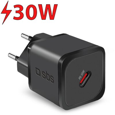 Ładowarka sieciowa SBS NanoTube Charger 30W Czarny