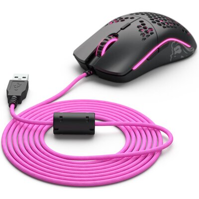 Kabel do myszki GLORIOUS PC Ascended Cable V2 Różowy