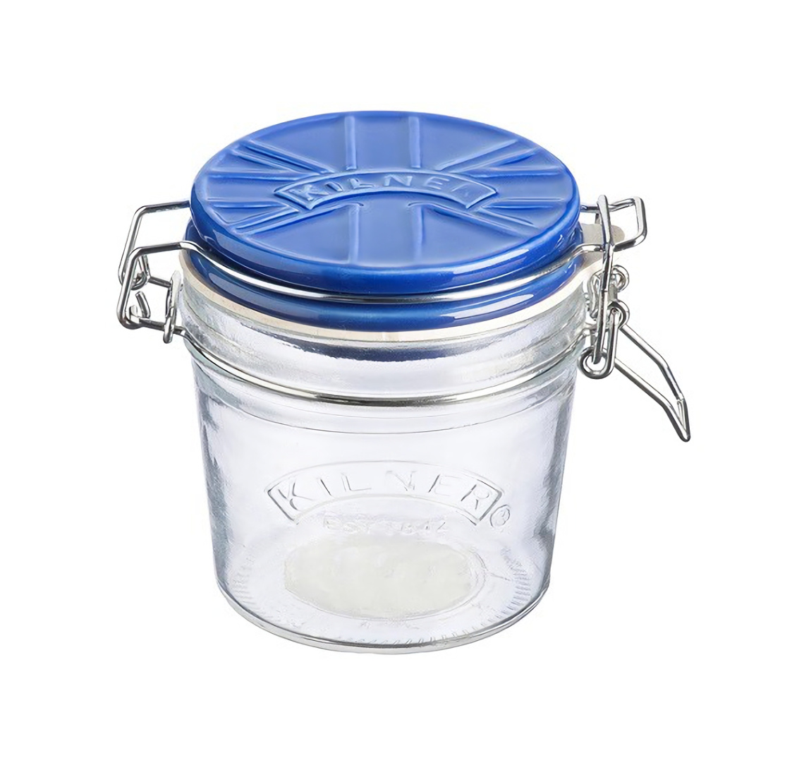 Kilner - Słoik Ceramic Lid Clip Top Jars 350 ml Niebieski