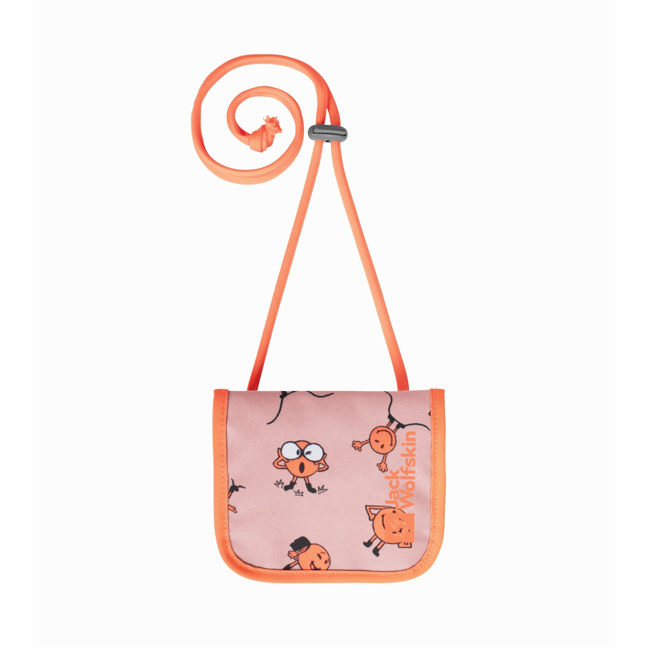 Paszportówka dziecięca Jack Wolfskin SMILEYWORLD POUCH ICON water lily - ONE SIZE