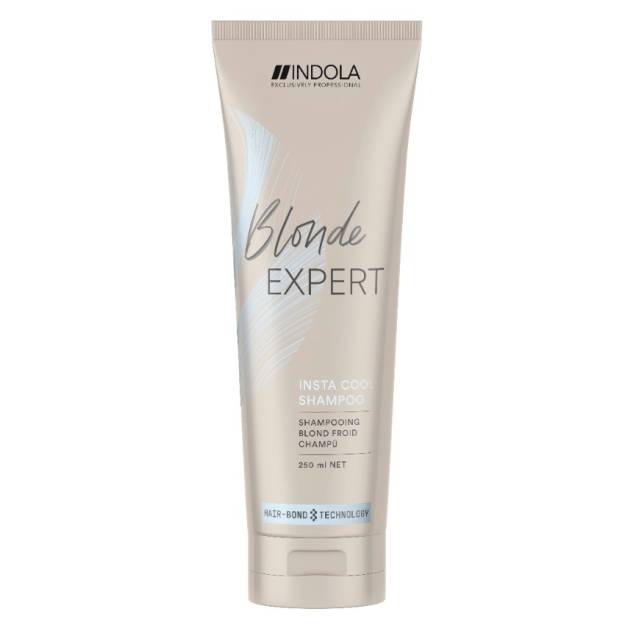 Indola Blonde Expert Cool szampon do włosów w odcieniu chłodnego blondu, 250 ml