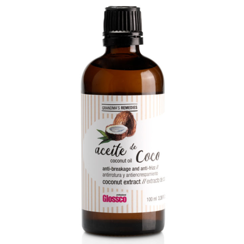 Glossco Professional Coconut regenerująco-ochronny kokosowy olejek do włosów, 100 ml