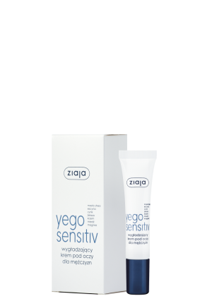 Ziaja Yego Sensitiv, wygładzający krem pod oczy, 15 ml