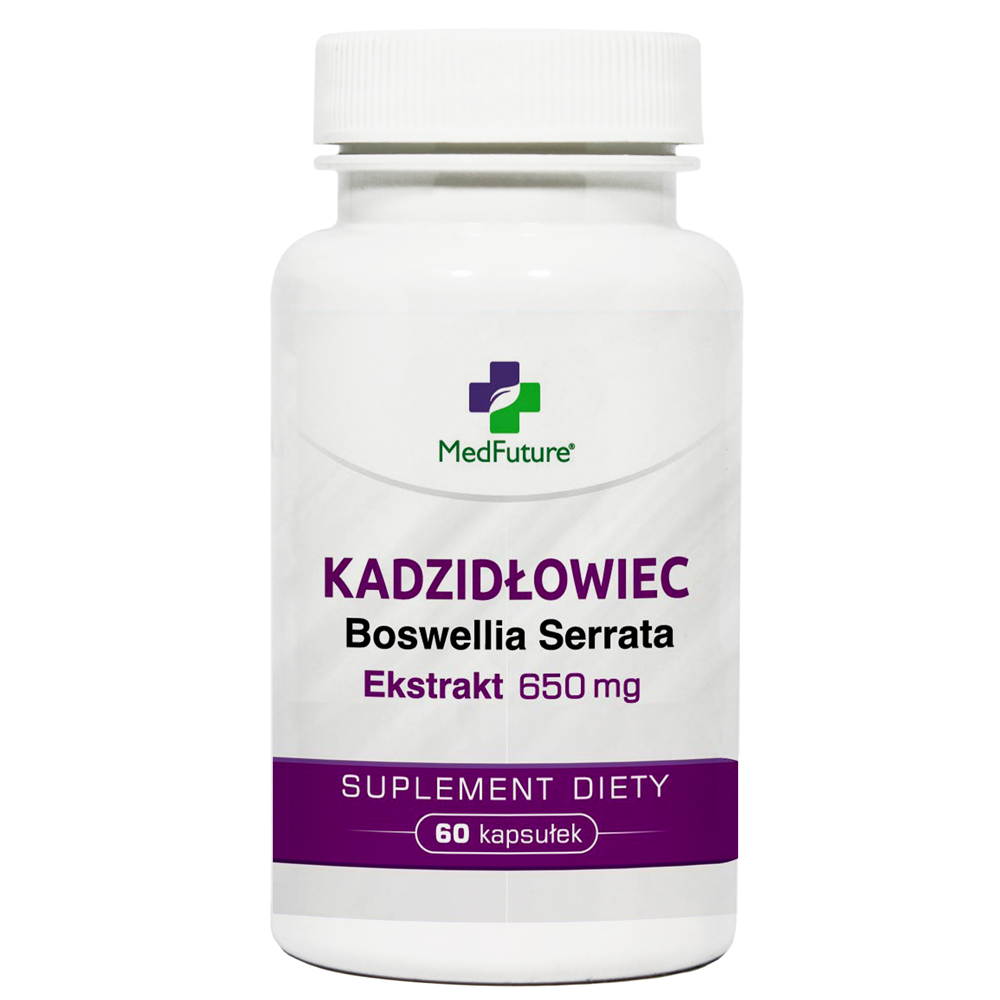 MedFuture  Kadzidłowiec ekstrakt 650 mg, 60 kapsułek