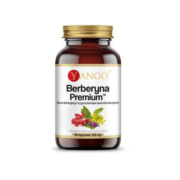 Yango Berberyna Premium suplement diety, 90 kaps./1 opak.