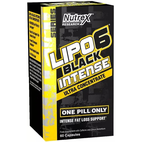 Nutrex Lipo-6 Black Intense Ultra Concentrate suplement diety, 60 kaps./1 opak.