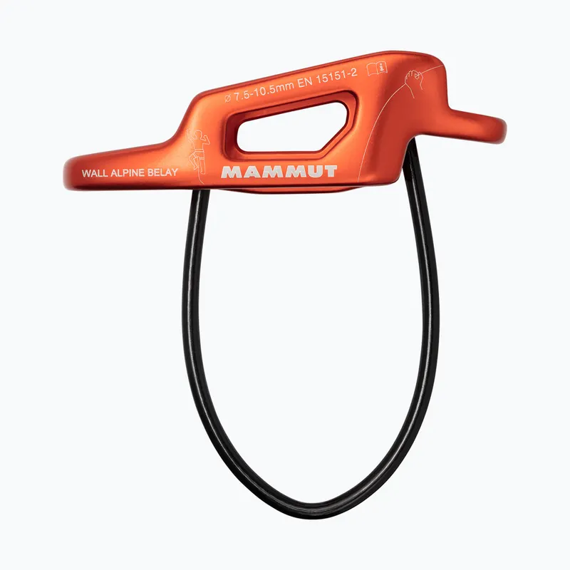 Mammut przyrząd asekuracyjny Wall Alpine Belay - orange