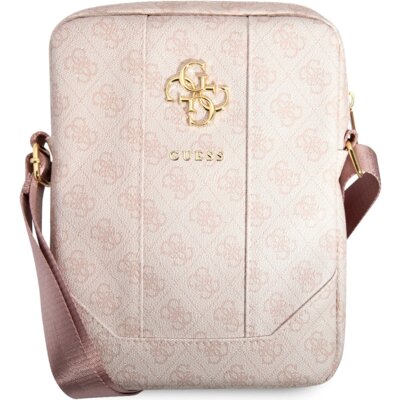 Torba na tablet GUESS 4G Big Metal Logo Różowy