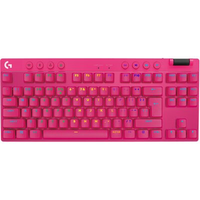 Klawiatura LOGITECH G Pro X TKL Lightspeed Tactile Różowy