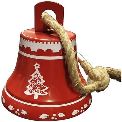 Dzwonek CHRISTMAS DECORATION Choinka 12x13 cm
