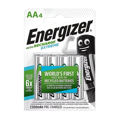 Akumulatorki AA 2300 mAh ENERGIZER Extreme (4 szt.)