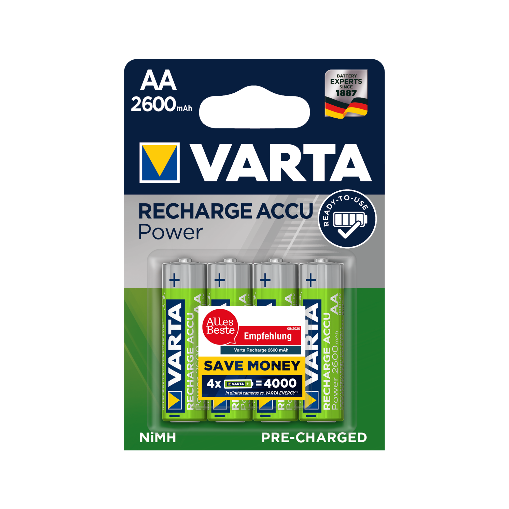 Akumulator Varta AA 2600 mAh