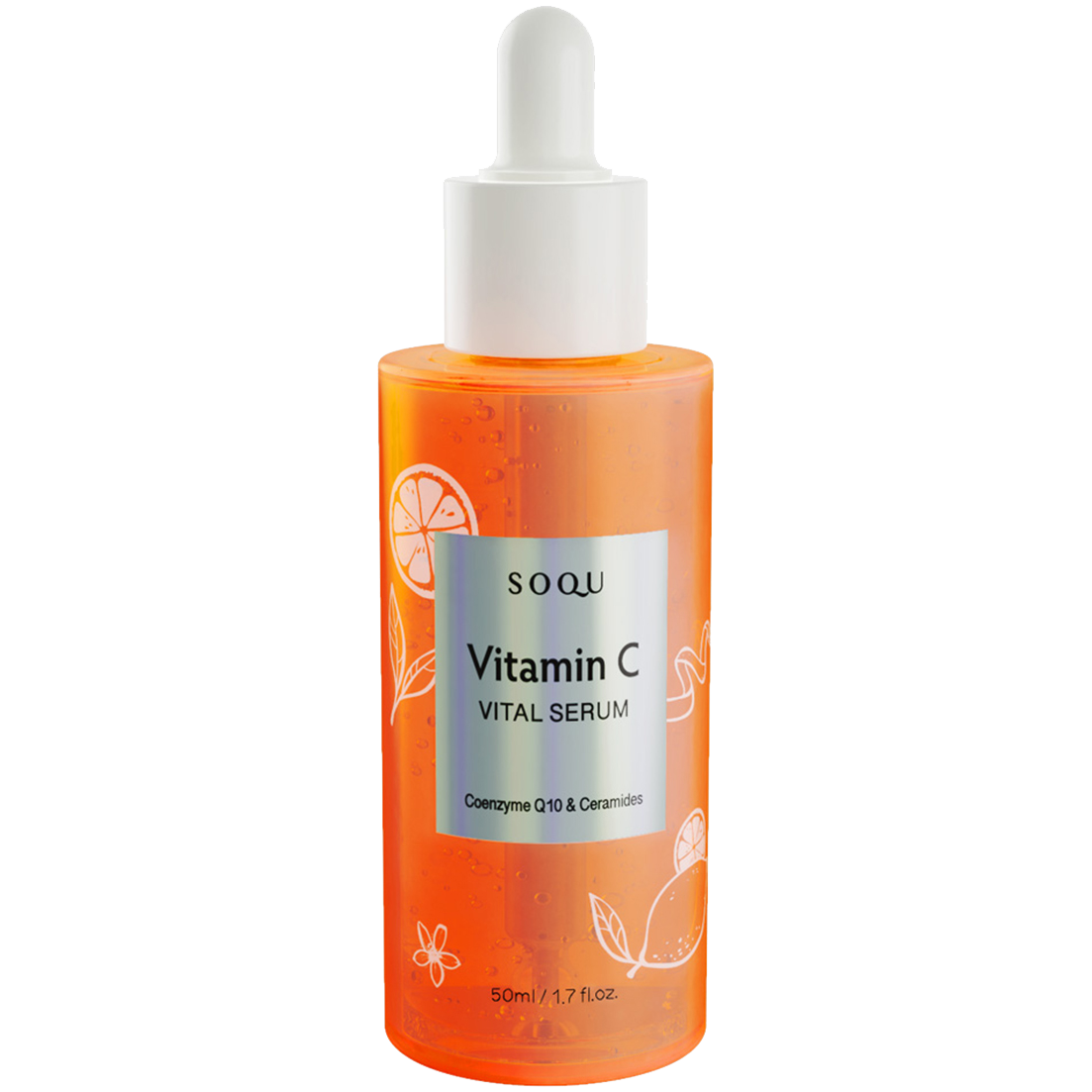 Soqu Vitamin C rewitalizujące serum z koenzymem Q10 do twarzy, 50 ml