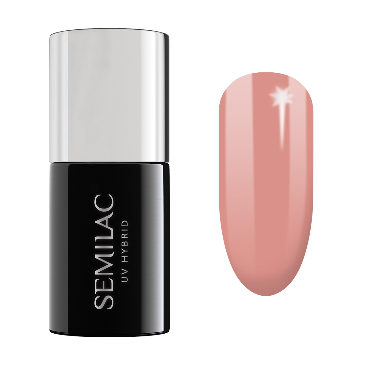Semilac Extend 5in1 lakier hybrydowy do paznokci 801, 7 ml