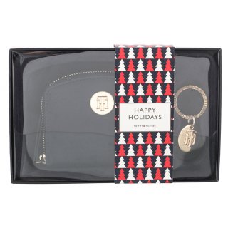 Portfel na Prezent Tommy Hilfiger TH Chic Med Wallet And Charm Gp AW0AW14008 DW6