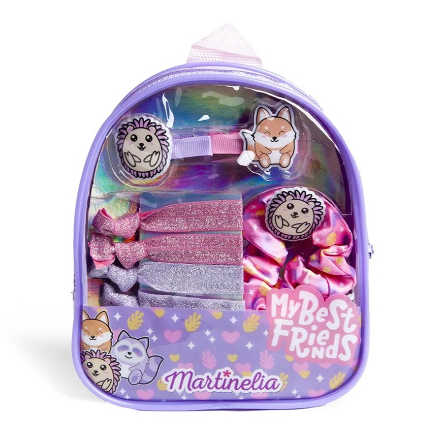 Martinelia My Best Friends zestaw ozdób do włosów dla dzieci w plecaczku, 1 zest.