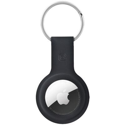 Brelok CRONG Silicone Case Key Ring do Apple AirTag Czarny
