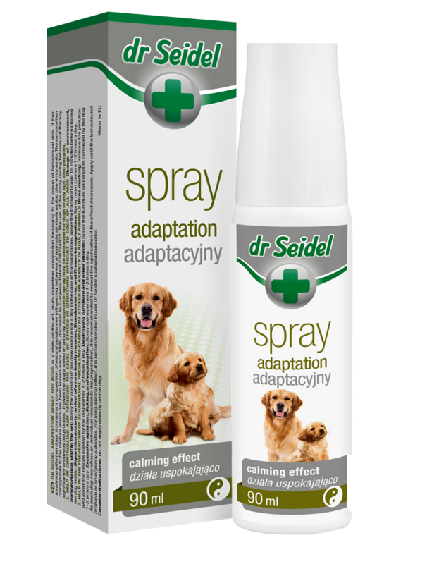 dr Seidel spray adaptacyjny dla psów, 90 ml