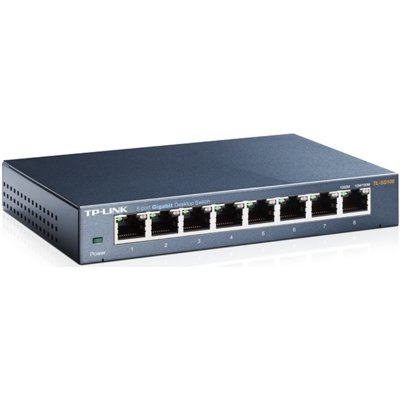 Switch TP-LINK TL-SG108 Gigabit Ethernet, 8 portów