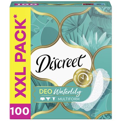Wkładki higieniczne DISCREET Multiform Waterlily Normal (100 szt.)