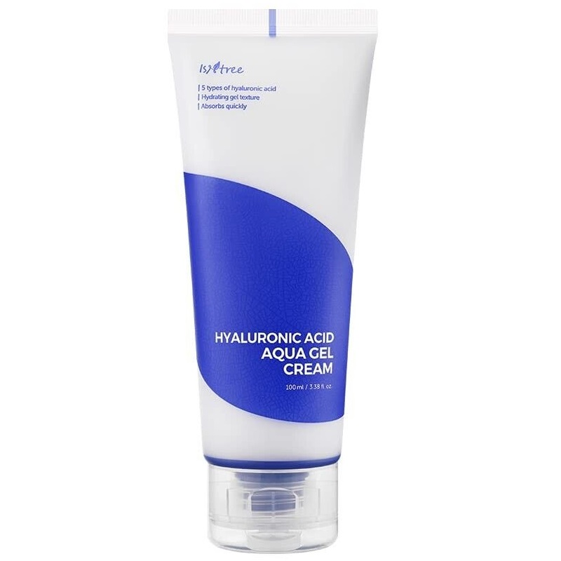 Isntree Hyaluronic Acid intensywnie nawilżający żel-krem do twarzy z kwasem hialuronowym, 100 ml