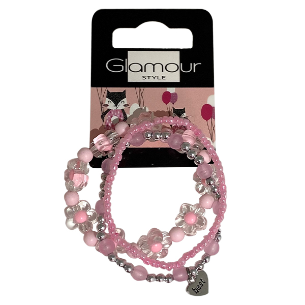 Glamour Kids bransoletka dla dzieci, 3 szt./1 opak.