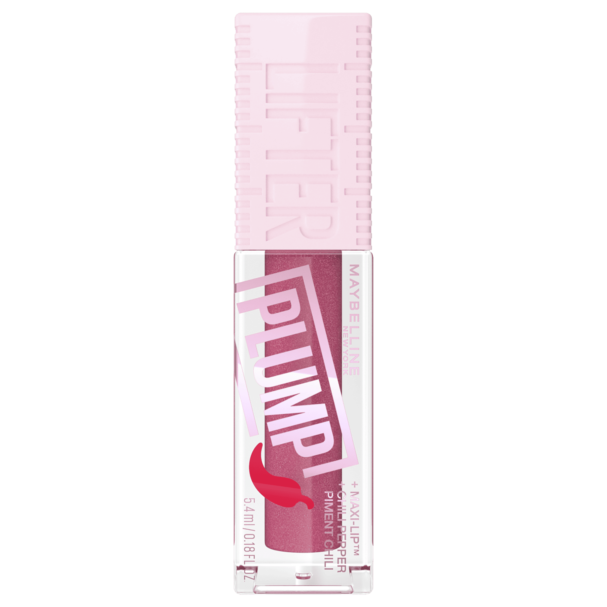 Maybelline New York Lifter Plump błyszczyk powiększający usta 002 mauve bite, 5,4 ml