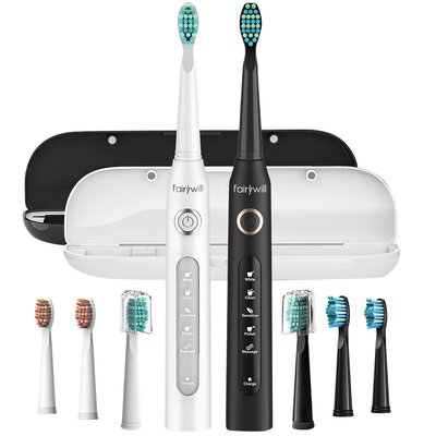 Zestaw szczoteczek sonicznych FAIRYWILL FW-507 (2 szt.)