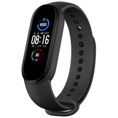 Pasek DEVIA Deluxe Sport do Xiaomi Mi Band 5/6 Czarny