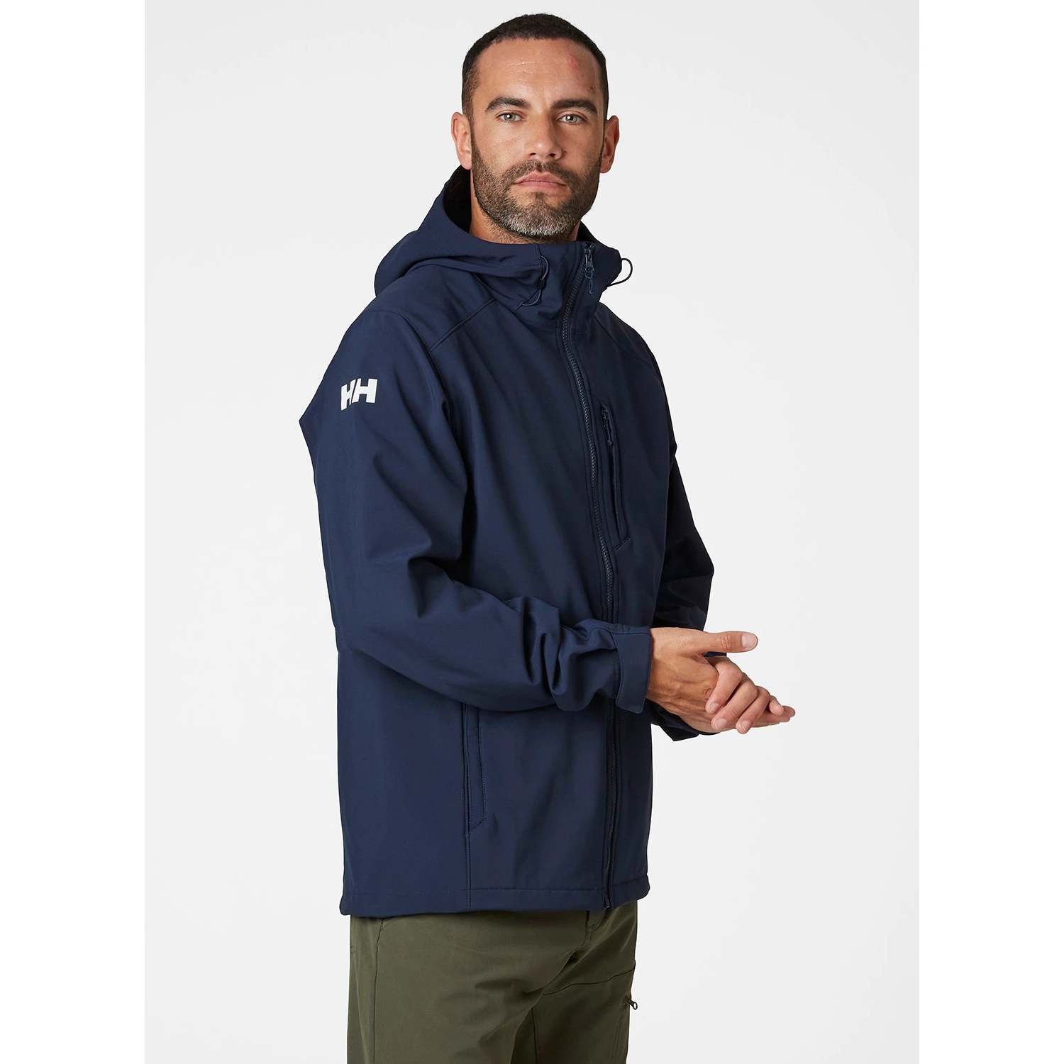 Męska kurtka softshellowa Helly Hansen Paramount Hooded Softshell navy - M