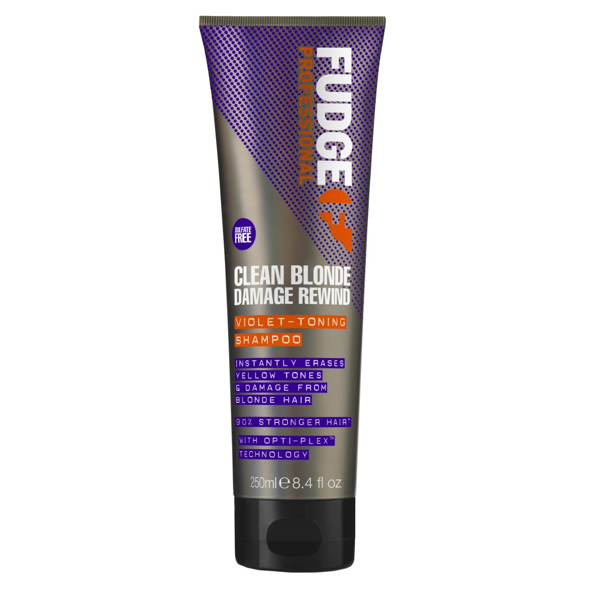 Fudge Clean Blonde Damage Rewind szampon regenerujący i tonujący do włosów blond, 250 ml