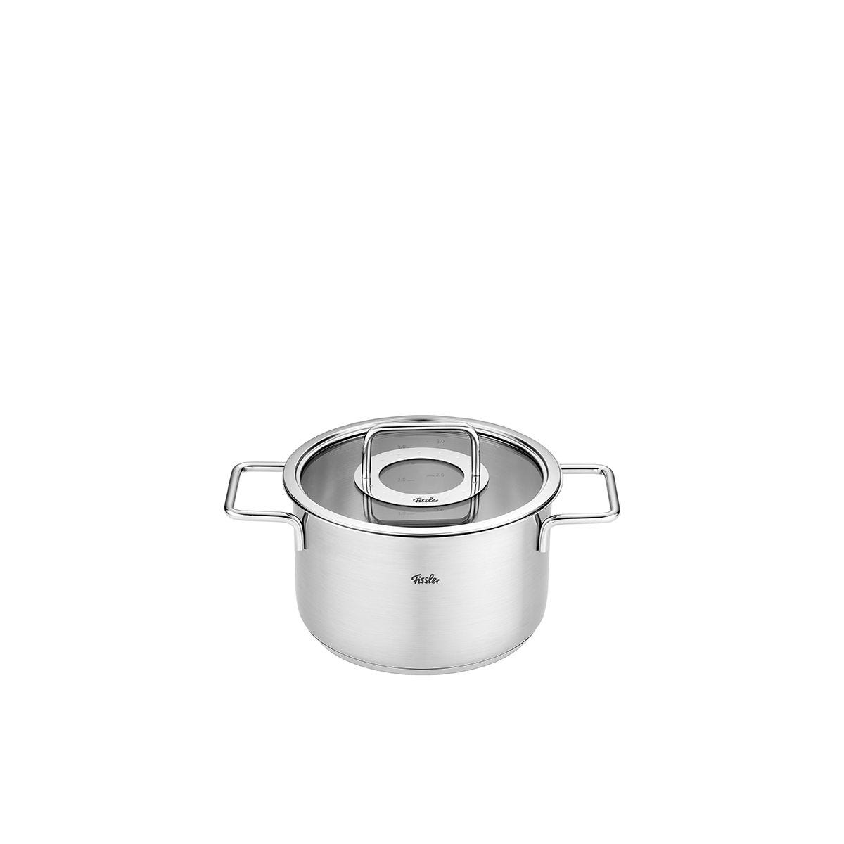 Fissler - Garnek 20 cm ze szklaną pokrywką Pure Collection