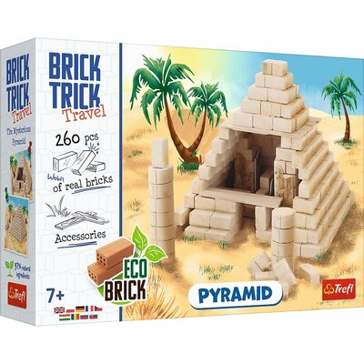 Klocki konstrukcyjne TREFL Brick Trick Travel Piramida 61550