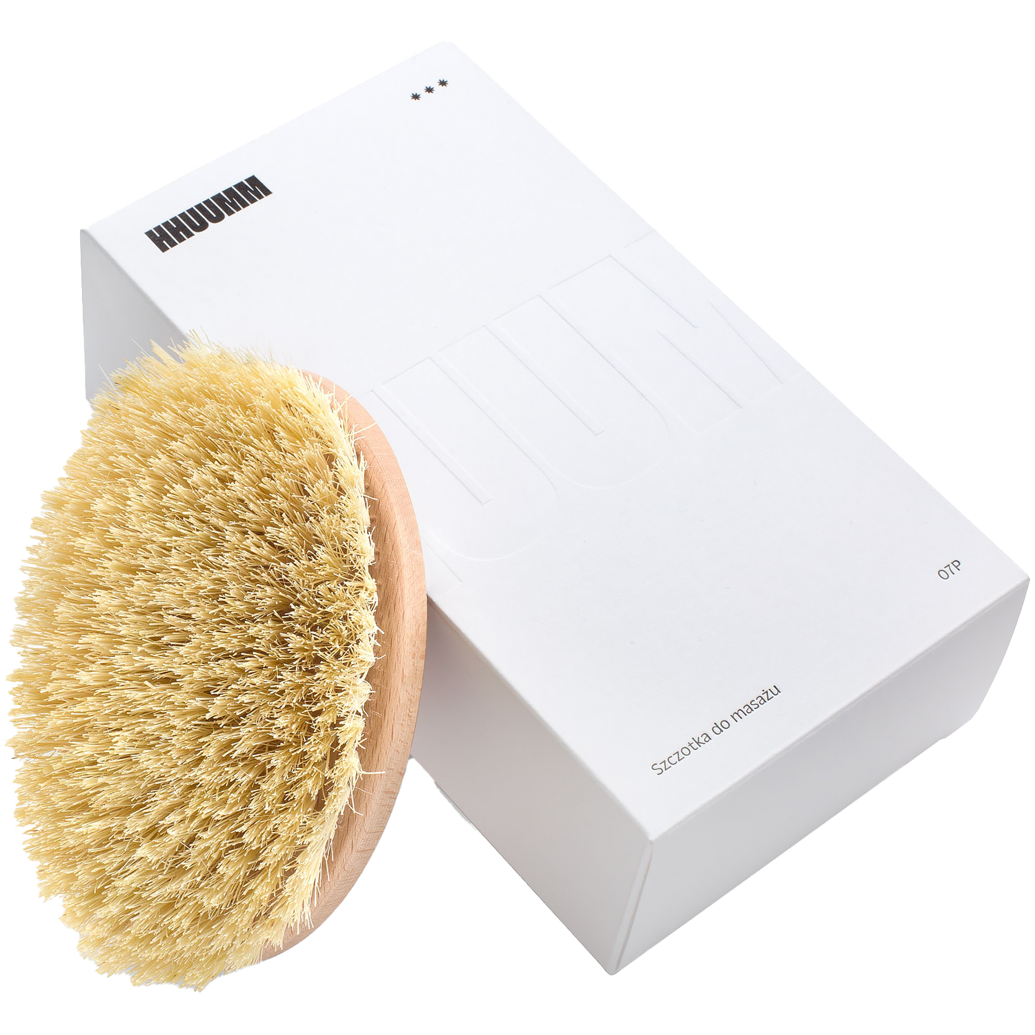 Hhuumm No. 7P Tampico szczotka do masażu ciała na sucho, 1 szt.