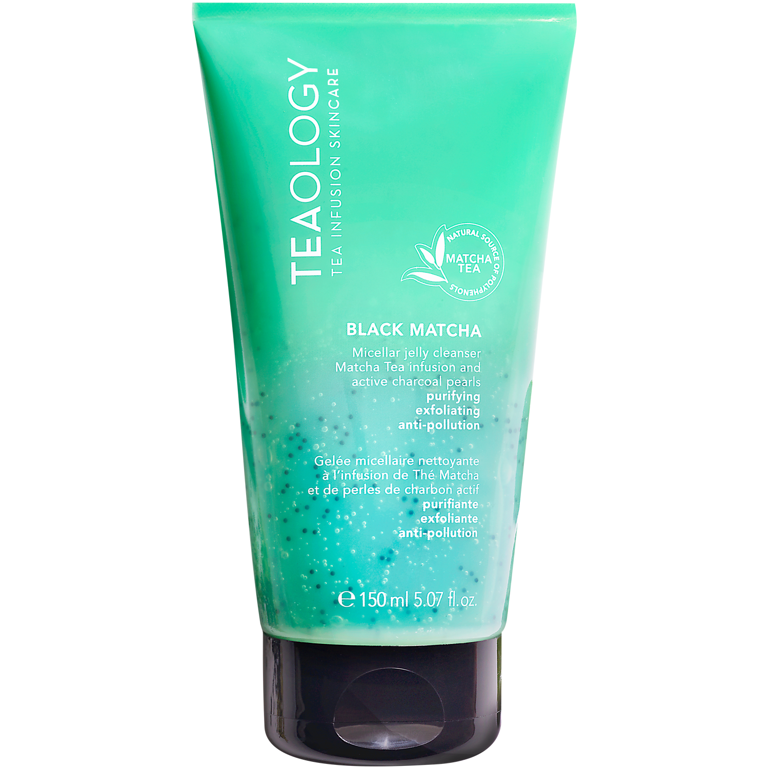 Teaology Black Matcha micelarny żel do twarzy, 150 ml