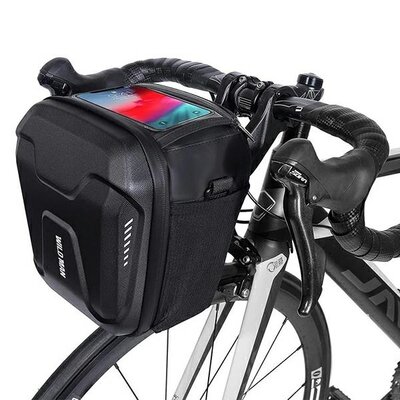Torba rowerowa na kierownice WILDMAN GS9 Czarny