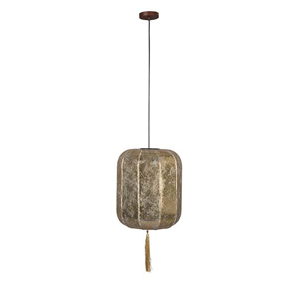 Dutchbone - Lampa wisząca Suoni L Złota