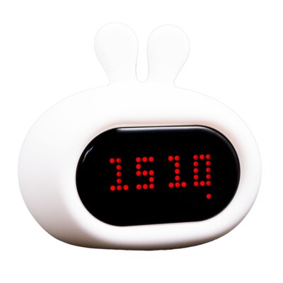 Lampka nocna INNOGIO Królik z budzikiem GIO-135