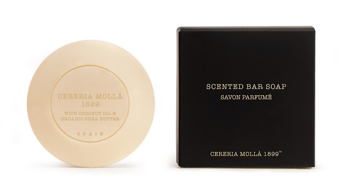 Cereria Molla - Mydło w kostce Amber & Sandalwood